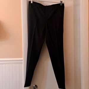 Vince Women Trouser Pant sz8 Black EUC 96%fine wool 4%Spandex